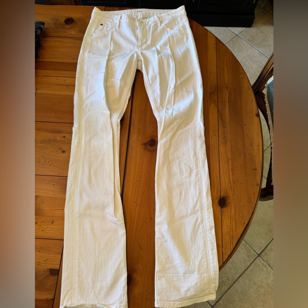 Hudson Jeans- Midrise Carly, white, size 27